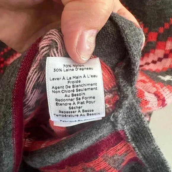 Talbots Lambswool Sweater Size M - Picture 8 of 9